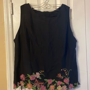 Floral Plus Size Pantsuit